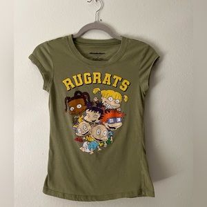 Green Nickelodeon Rugrats Baby Tee